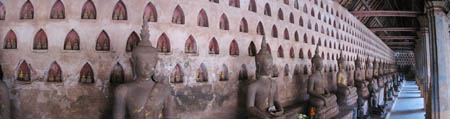 Wat Si Saket, temple of 6000 Buddhas