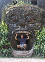 Entrance to the Pumpkin Building at Xieng Khuan